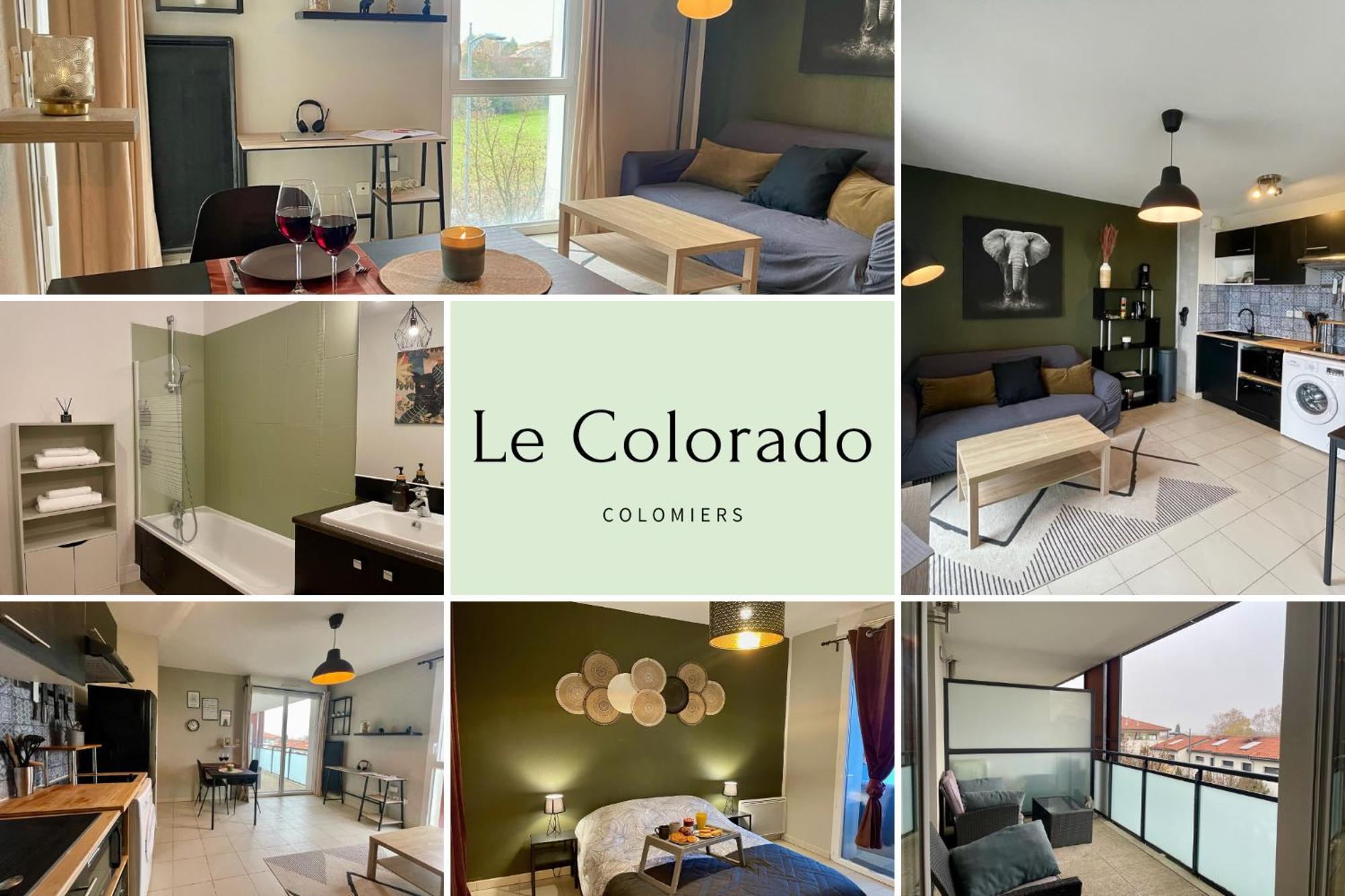 Le Colorado - Appartement Proche Airbus Colomiers Esterno foto